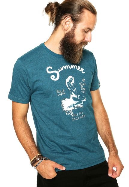Camiseta Fatal Summer Verde - Marca Fatal Surf