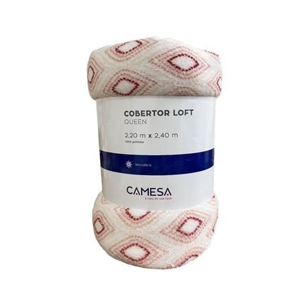 Cobertor Queen Manta Microfibra Antialérgico 2,2x2,4m Hungria - Camesa - Marca Camesa