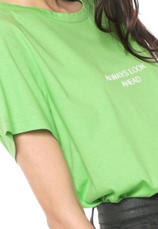 Camiseta Colcci Neon Look Ahead Verde