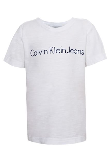 Camiseta Calvin Klein Kids Winter Branca - Marca Calvin Klein Kids