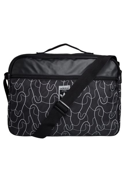 Bolsa adidas Originals Airliner Superstar Preta - Marca adidas Originals