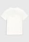 Camiseta Ellus Kids Infantil Tubarão Off-White/Preto - Marca Ellus Kids