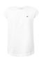 Camiseta Lacoste Kids Logo Branca - Marca Lacoste