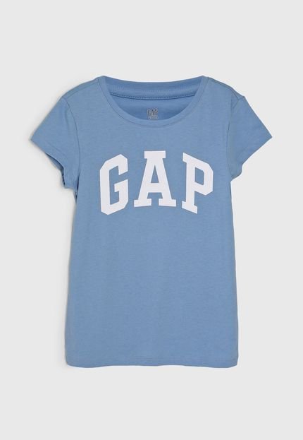 Blusa Infantil GAP Logo Azul - Marca GAP