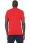 Camisa Polo Tommy Hilfiger Reta Estampada Vermelha - Marca Tommy Hilfiger