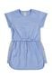 Vestido Infantil Menina Curto com Lurex Colorittá Azul - Marca Colorittá