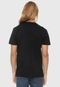 Camiseta Reef Map It Logo Preta - Marca Reef