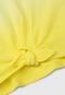 Blusa GAP Infantil Tie Dye Branca/Amarela - Marca GAP