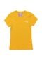 Camiseta Colcci Fun Menina Escrita Amarela - Marca Colcci Fun