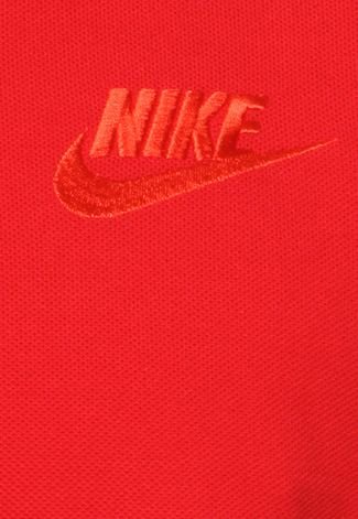 Camisa Polo Nike NSW Vermelha