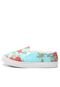 Slip On DAFITI SHOES Floral Azul - Marca DAFITI SHOES