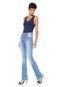 Calça Jeans Biotipo Flare Desfiada Azul - Marca Biotipo