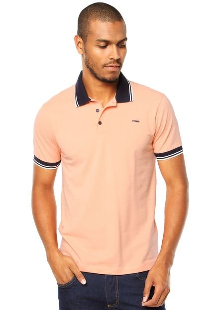 Camisa Polo Forum Cool Coral - Marca Forum