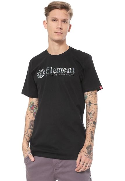 Camiseta Element Bump Preta - Marca Element