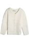 Casaco Hering Kids Infantil Liso Off-White - Marca Hering Kids