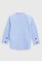 Camisa Brandili Infantil Bordado Azul - Marca Brandili