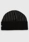 Gorro New Era Listrado Preto - Marca New Era