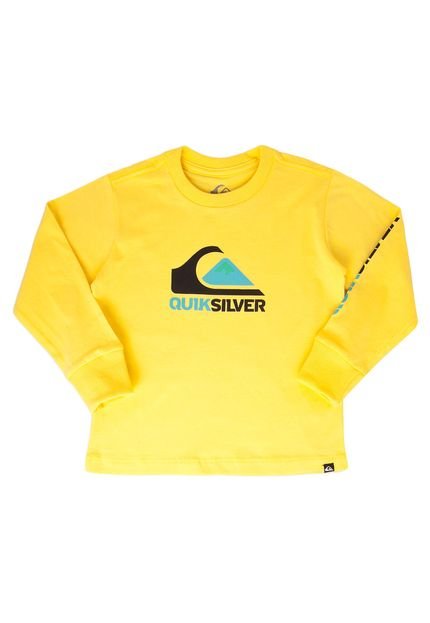 Camiseta Quiksilver Amarela - Marca Quiksilver