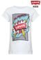 Camiseta Levis Pop Infantil Branca - Marca Levis
