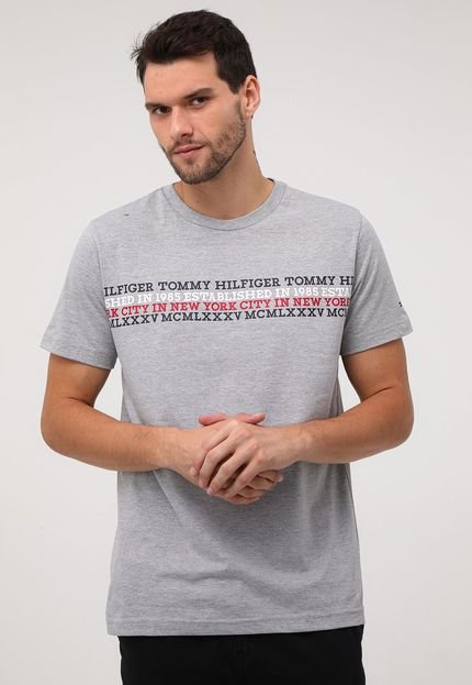 Camiseta Tommy Hilfiger NYC Cinza - Marca Tommy Hilfiger