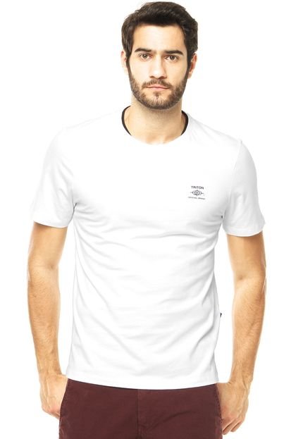 Camiseta Triton Branca - Marca Triton