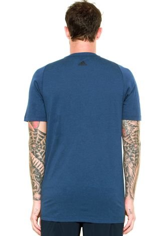 Camiseta adidas Sid 3S Pkt Azul