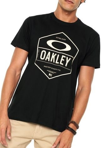 Camiseta Oakley Encage Tee Preta
