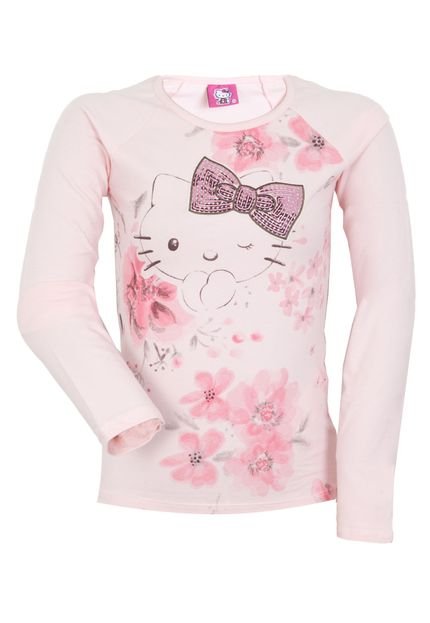 Blusa Hello Kitty Rosa - Marca Hello Kitty