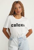 Camiseta Colcci Logo Off-White - Marca Colcci