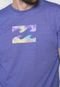Camiseta Billabong Team Wave Roxa - Marca Billabong