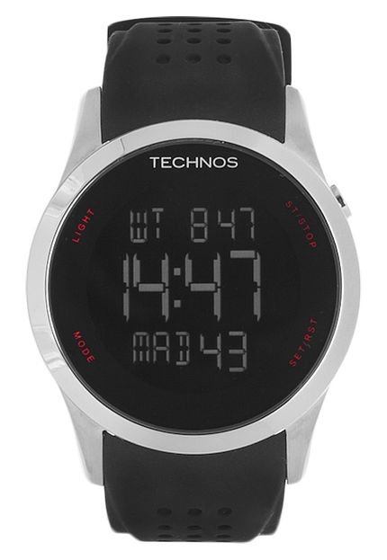 Relógio Technos MW2457/8P preto - Marca Technos 