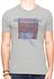 Camiseta Calvin Klein Jeans Quadrado Logo Cinza - Marca Calvin Klein Jeans