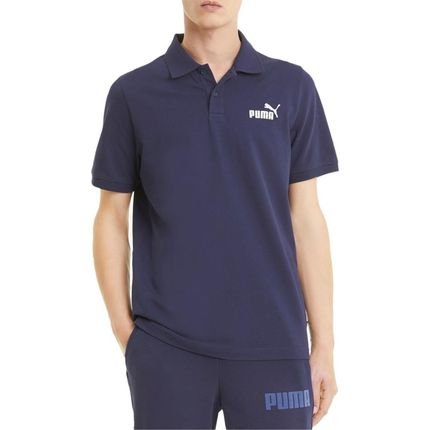 Camisa Puma Ess Pique Polo Masculina Peacot - Marca Puma