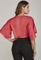 Blusa Celestine Laranja Com Babado - Marca Celestine