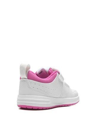 Tênis Nike Menina Pico 5 Branco/Rosa