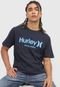 Camiseta Hurley Rio de Janeiro Azul-Marinho - Marca Hurley