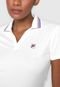Camisa Polo Fila Neck Stripes Branca - Marca Fila