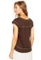 Blusa Canal Mullet Marrom - Marca Canal