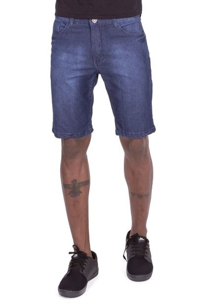 Bermuda Fatal Jeans Slim Confort Fit Azul - Marca Fatal