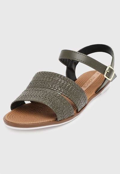 Sandalia online verde dafiti