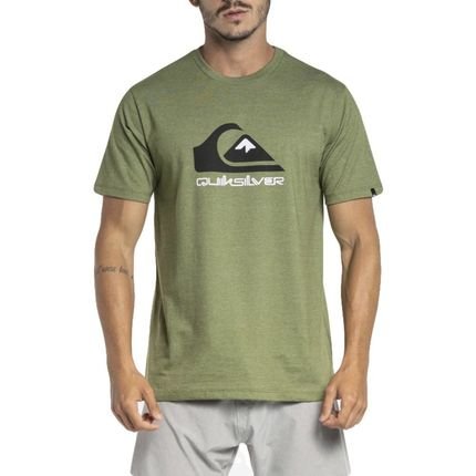 Camiseta Quiksilver Full Logo WT23 Masculina Verde Militar - Marca Quiksilver