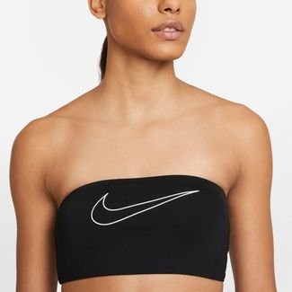 Biquini Top Nike Bandeau Preto - Compre Agora
