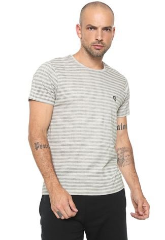 Camiseta Mr Kitsch Stripes Cinza