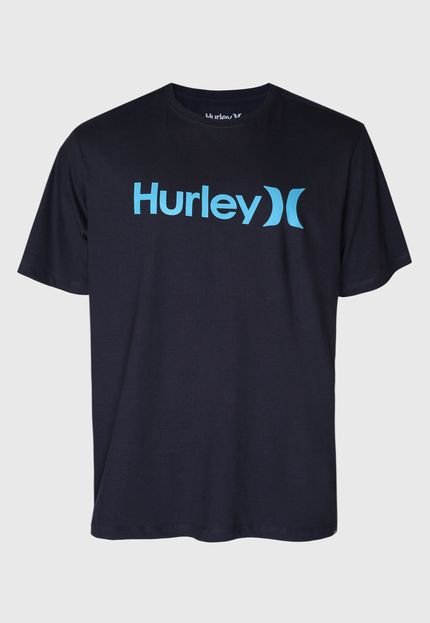 Camiseta Hurley Silk Oversize O&O Azul-Marinho - Marca Hurley