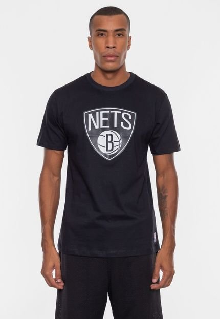 Camiseta NBA Transfer Brooklyn Nets Preta - Marca NBA