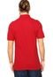 Camisa Polo Manga Curta Aleatory Bordado Vermelha - Marca Aleatory