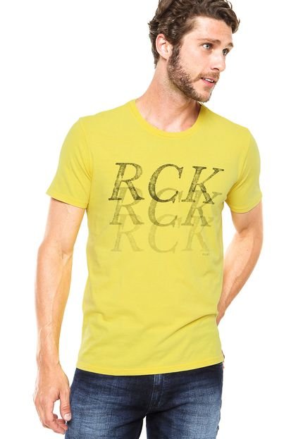 Camiseta Ellus Estampa Amarela - Marca Ellus