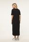 Vestido John John Midi Key Preto - Marca John John