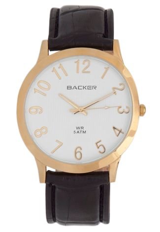 Relógio Backer 3516172M Dourado