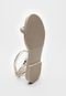 Rasteira Melissa Wave Sandal Off-White - Marca Melissa